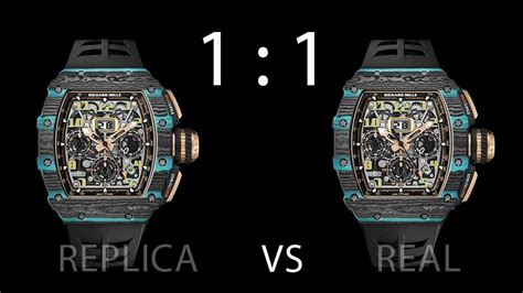 richard mille vs real